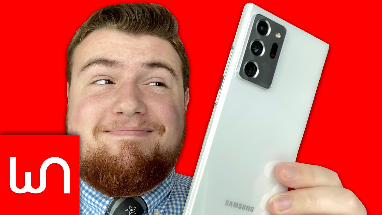 GALAXY NOTE 20 ULTRA 5G In Mystic White Unboxing!