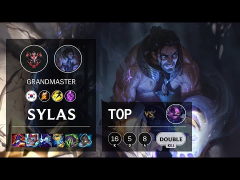 Sylas Top vs Kennen - KR Grandmaster Patch 10.24