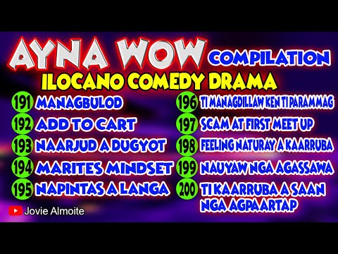 AYNA WOW COMPILATION 191-200 (10 EPISODES) | ILOCANO COMEDY DRAMA | Jovie Almoite
