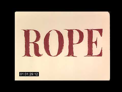 Rope (1948) Original Trailer Sourced from 35mm Nitrate