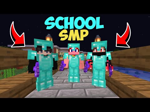 I Started WAR On My SCHOOL's Minecraft SMP Server || SCHOOL SMP - MINECRAFT