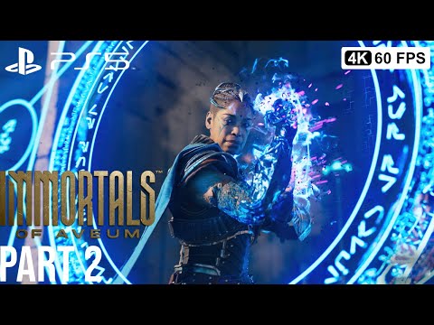 IMMORTALS OF AVEUM Gameplay Walkthrough Part 2  FULL GAME [4K 60FPS PS5] - No Commentary