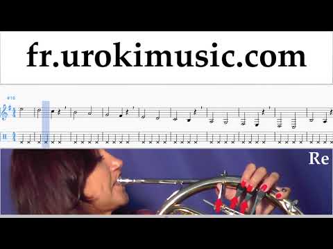 Comment Jouer du Cor D'harmonie Dua Lipa - New Rules Tab Tablature Partie#1 Exerce um-i829