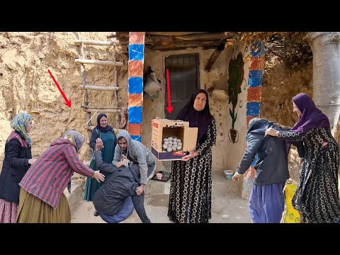 Halimah's nomadic family in the cave | Mr. Karam's hidden secret"