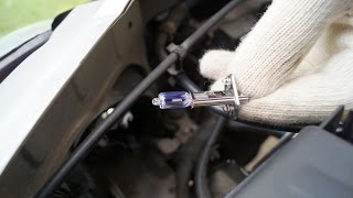 preview picture of video 'OPEL Corsa - Front Left Light Bulbs Replacement'