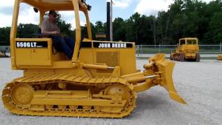 John Deere 550G Dozer New bottom C&C Equipment NICE!!! 1996
