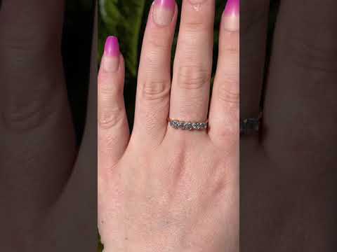 Antique Edwardian 18ct Yellow Gold Five Stone Diamond Ring Circa 1910