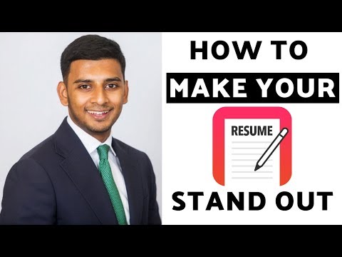 How to Write an Amazing CV/Resumé (10 Tips That WILL Get You OFFERS!) Video