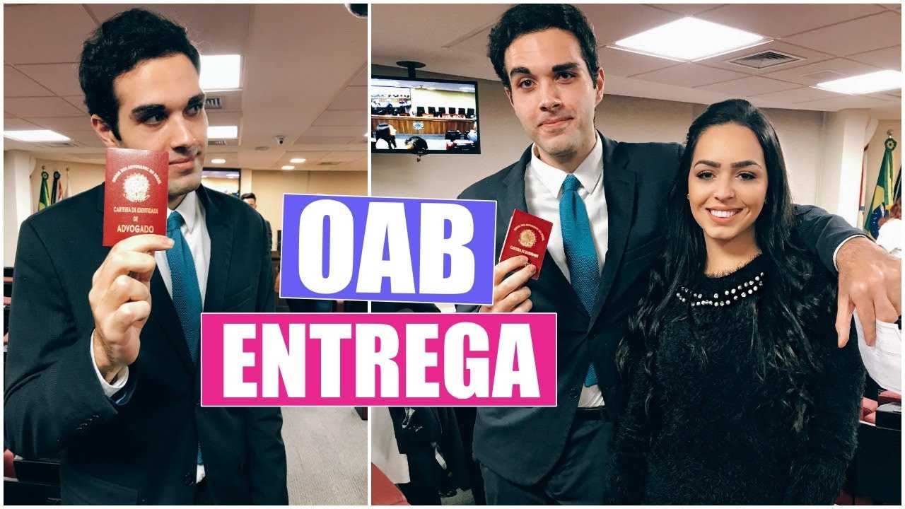 Entrega carteira OAB - mini vlog