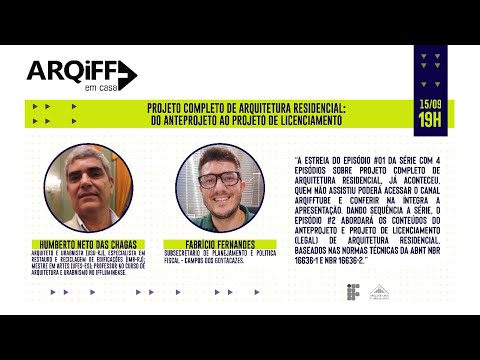 PROJETO COMPLETO DE ARQUITETURA RESIDENCIAL: do anteprojeto ao projeto de licenciamento