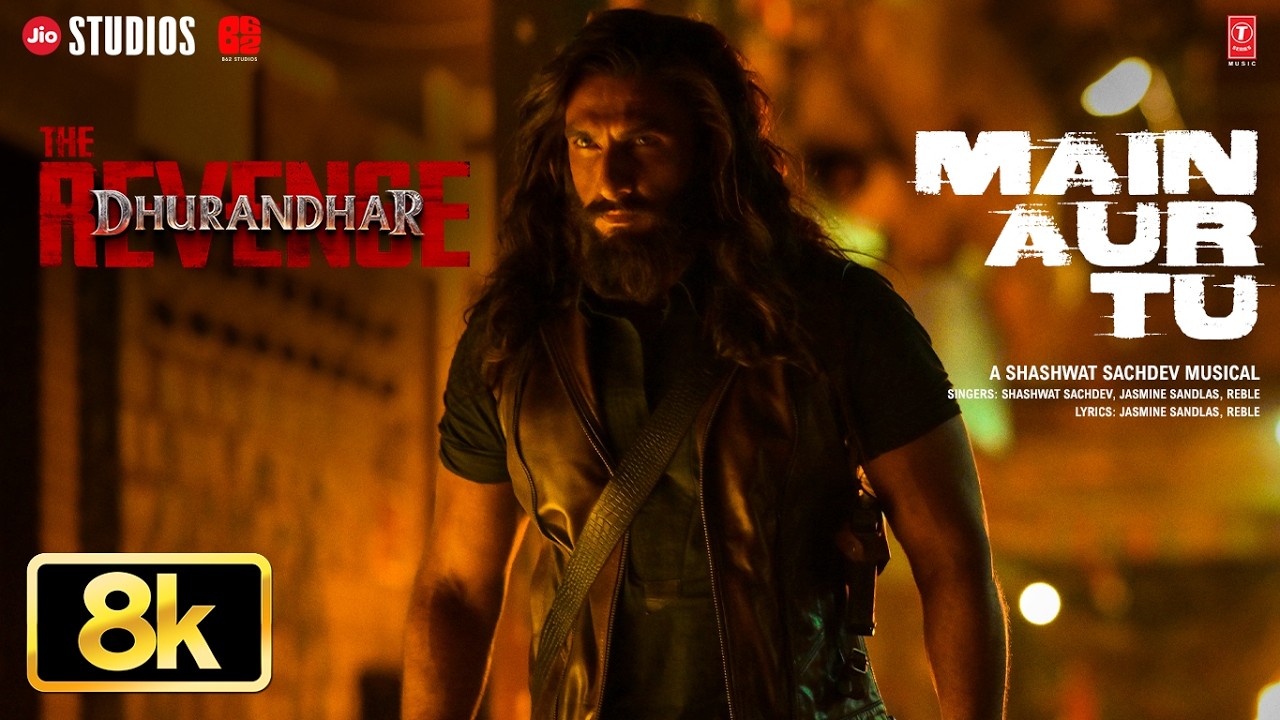 Main Aur Tu 8K Full Video | Dhurandhar The Revenge | Ranveer Singh | Shashwat Sachdev | Jasmine S