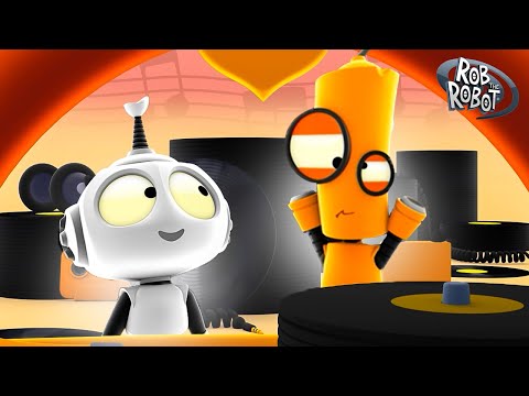 Shake, Rattle, and Ro...cket! | Rob the Robot | Kids Fun & Educational Cartoons