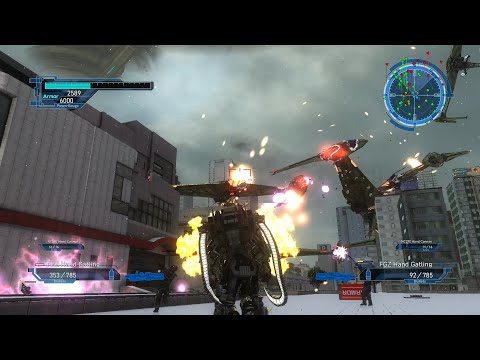 EDF Earth Defense Force 5 M 48 The Flying Saucers - Fencer Inferno