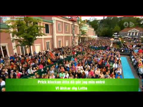 Vi sätter färg på Liseberg   Lasse Berghagen Lotta Engberg