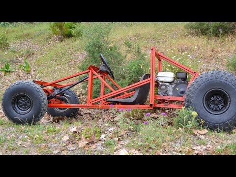 Homemade Off-Road Go Kart Project - Full video