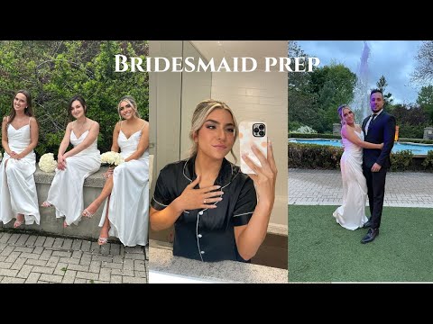 PREP WITH ME TO BE A BRIDESMAID AT MY BFF'S WEDDING! | BRIDESMAID DUTIES | PAIGE'S PICK