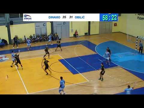 ARKUS liga 13. kolo / RK Dinamo - RK Obilić / 07.12.2019.