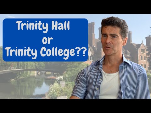What is the difference between Trinity Hall and Trinity College? | University of Cambridge