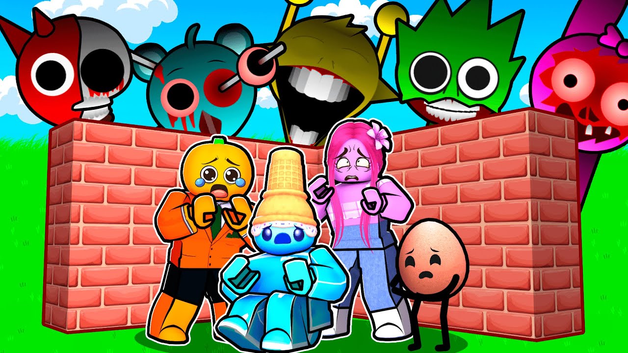 SPRUNKI Build To Survive in Roblox