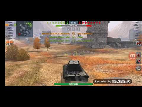 WOT BLITZ Replays #1 MASTERY Gameplay E100 /lukafrana123456789