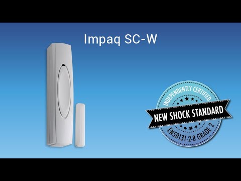 How to install the Texecom Impaq SC-W wireless shock and contact
