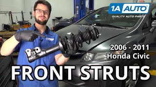 How to Replace Front Struts 2006-2011 Honda Civic