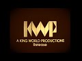 Lost Logo Reconstruction King World Productions Color Variant Three Versions