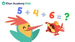 Adding Three Numbers | How to Add | Khan Academy Kids