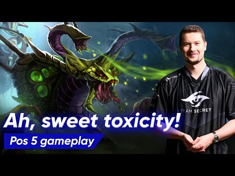 Venomancer Hard Support by Puppey | Dota 2 Pro Supports 7.30