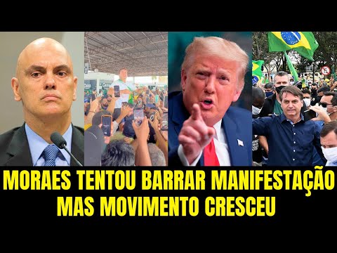 DITADURA EXPOSTA! Moraes PROÍBE Manifestação Nikolas - Caminhoneiros NÃO SE INTIMIDAM