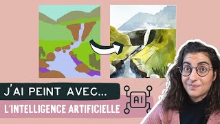 Peindre avec l’intelligence artificielle 🤯 | Inspiration aquarelle