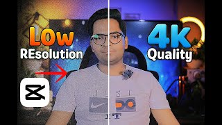 How to Convert Low Quality Videos into High Quality in CapCut PC | CapCut Video Editing Course