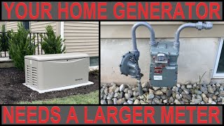 Upgrade Your Gas Meter If You Add A Home Emergency Standby Generator