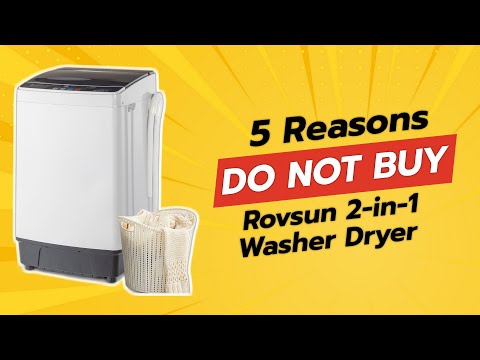 ROVSUN 2-in-1 Washer Dryer Review: 5 Reasons Not to Buy 🚫🧺