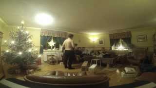 preview picture of video 'Gopro Hero 3 Timelapse - Opening Christmas presents on Christmas Eve!'