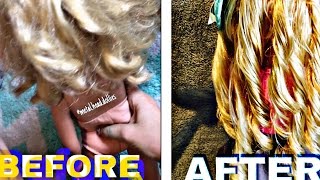 Fixing a little girls journey girl doll!