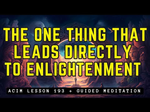 The MOST Important Lesson 🕊 True Freedom = Forgiveness | ACIM Lesson 193