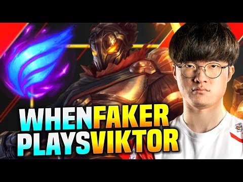 WHEN FAKER PLAYS VIKTOR MID! - SKT T1 Faker Plays Viktor vs Diana Mid! | Season 2020 KR SoloQ