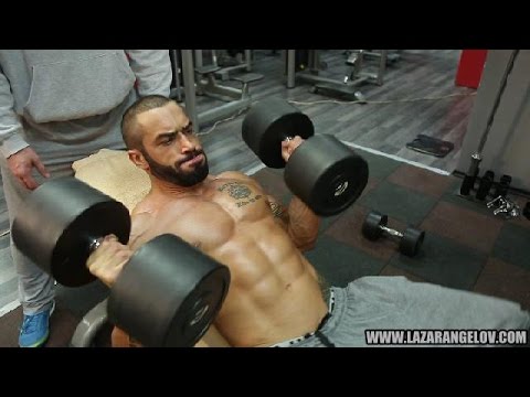 Lazar Angelov Chest/Back Workout