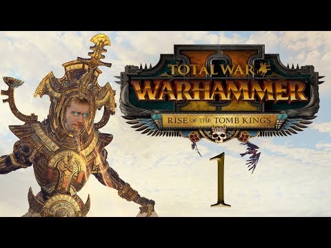 DESERT WARFARE 101 - Modded Warhammer II - Mortal Empires (Settra the Imperishable) #1