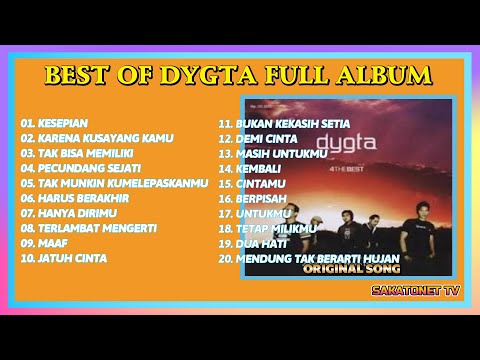 KUMPULAN LAGU TERBAIK DYGTA - ENAK DIDENGAR SAAT SANTAI DAN KERJA