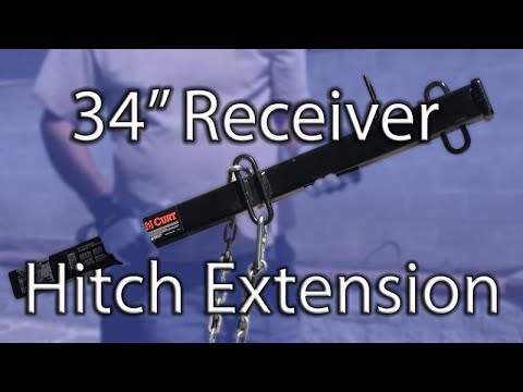 34" Receiver Hitch Extension