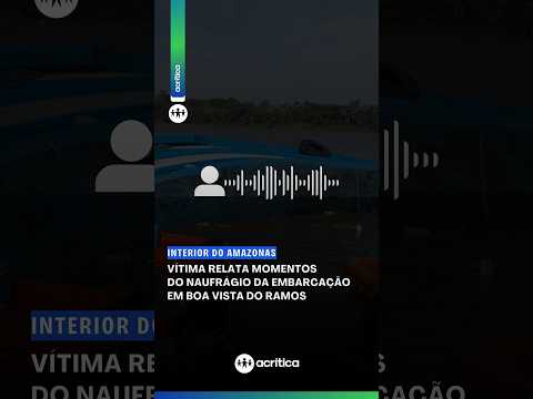 VÍTIMA RELEMBRA MOMENTOS DE TENSÃO DO NAUFRÁGIO