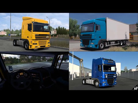 Euro Truck Simulator 2 (1.57) DAF XF95 EURO 3 by ModsTrade [1.57] + DLC's & Mods