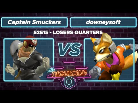 The Nightclub S2E15: downeysoft (Fox) vs Captain Smuckers (Falcon) - Losers Quarters SSBM