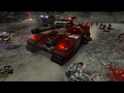 Imperial Forces vs Traitors and Heretics - Titanium Wars - Warhammer 40K Dawn Of War Soulstorm