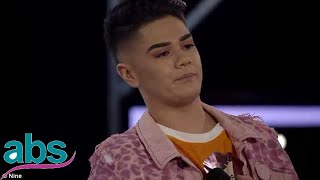 Boy George&#39;s heated exchange with the Voice contestant Sheldon Riley   | ABS US  DAILY NEWS