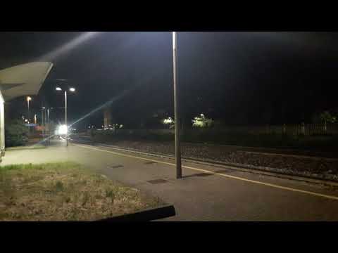 Treno Cantiere Valsecchi in transito a Monza Sobborghi km 1 + 027