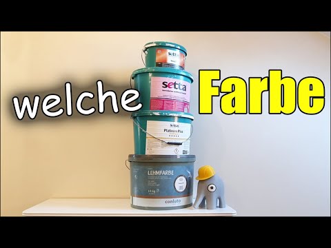 Lehmfarbe, Latex- oder Dispersionsfarbe - Farben Vergleich