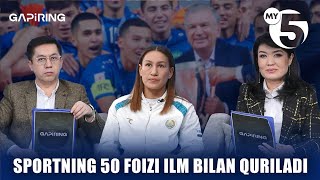Sportning 50 foizi ilm bilan quriladi | "GAPIRING" TOK-SHOUSI